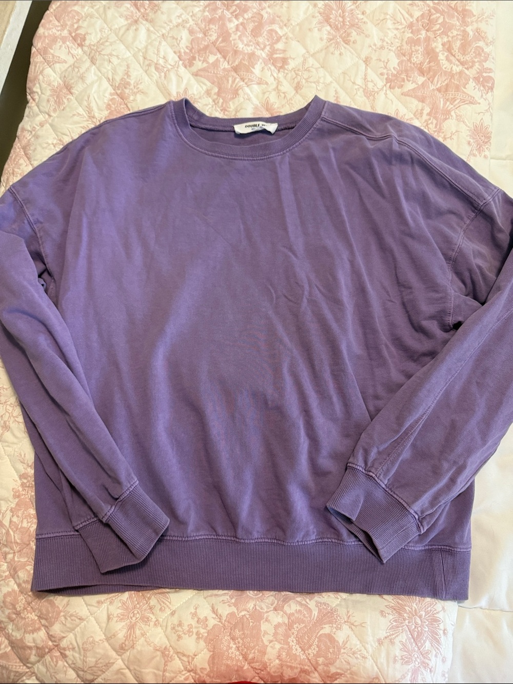 Women's Purple Crewneck Sweater